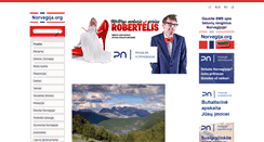 Desktop Screenshot of norvegija.org
